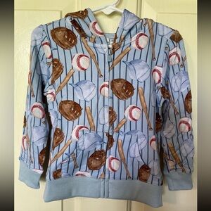 NWT Posh Peanut
Bamboo Terry
Zippered Hoodie
Jacket- Babe Print-Size 2